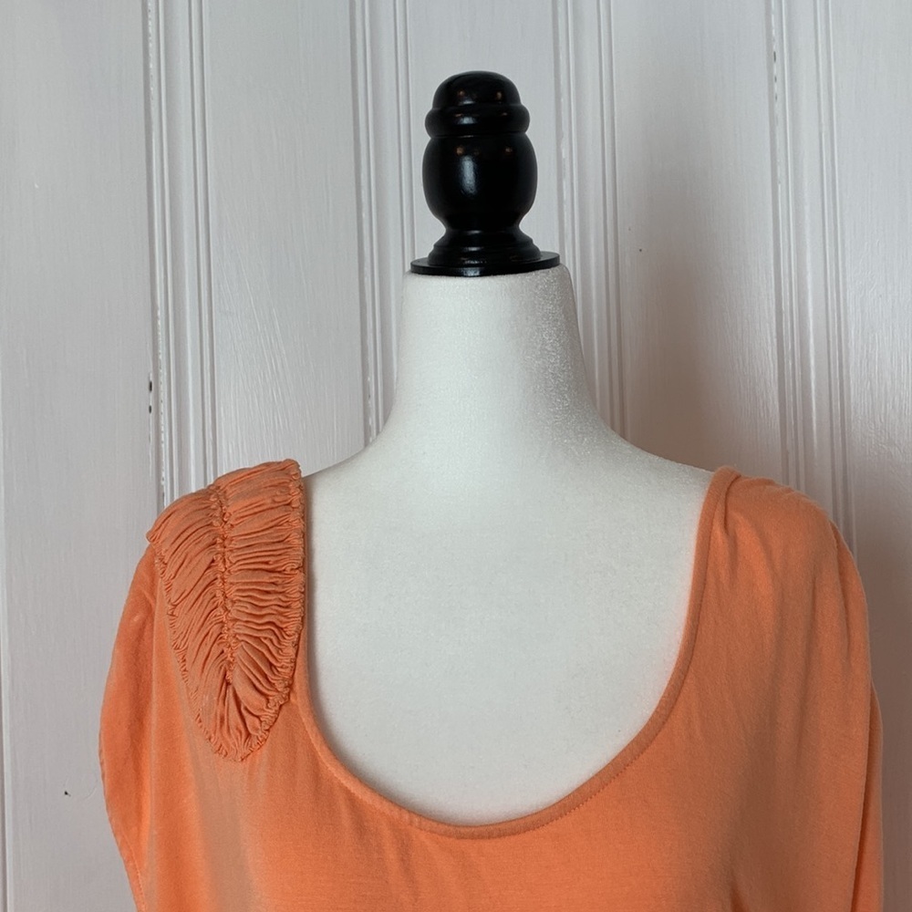 ☀️ Ultra soft peach coloured tunic dress - Picture 5 of 9